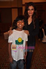 Raveena Tandon promotes Buddha Hoga Tera Baap event in association with Smile NGO in J W Marriott on 16th June 2011 (15).JPG